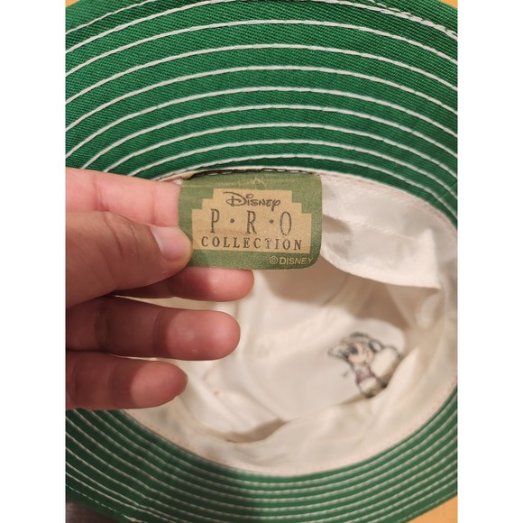 Vintage Disney PRO Collection Minnie Mouse Golf Bucket Hat White Unisex - Picture 5 of 7